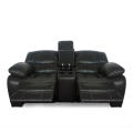 Sala de estar de couro reclinável confortável assento saco sofá